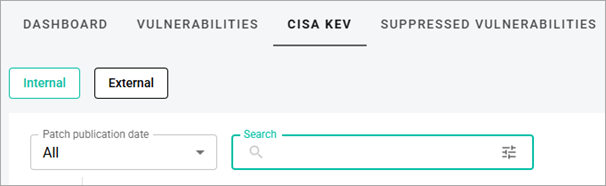 Search KEV Vulnerabilities